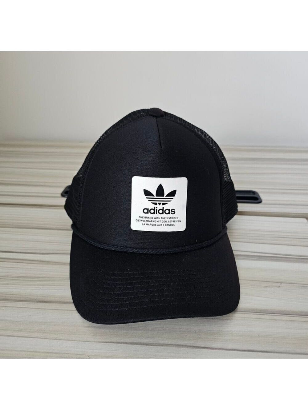 Adidas Men's Black Dispatch Trucker Hat
